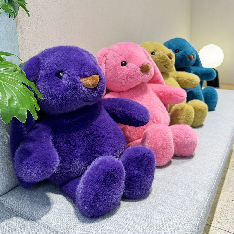 米貂兔子玩偶公仔长耳朵兔子毛绒玩具抱睡礼物女生布娃娃伴手礼秀绒玩具跨境批发详情1