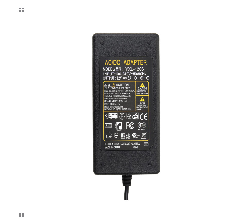 批发12V6A点烟器电源220V转12V开关电源  车载电器转家用点烟器足详情16