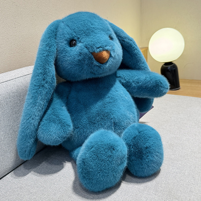 米貂兔子玩偶公仔长耳朵兔子毛绒玩具抱睡礼物女生布娃娃伴手礼秀绒玩具跨境批发详情4