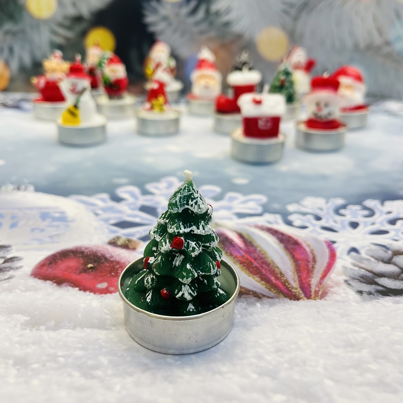 Mini Christmas gifts, Christmas tree candles, scented decorations, Christmas Eve gifts, souvenirs, Christmas gifts Item Picture