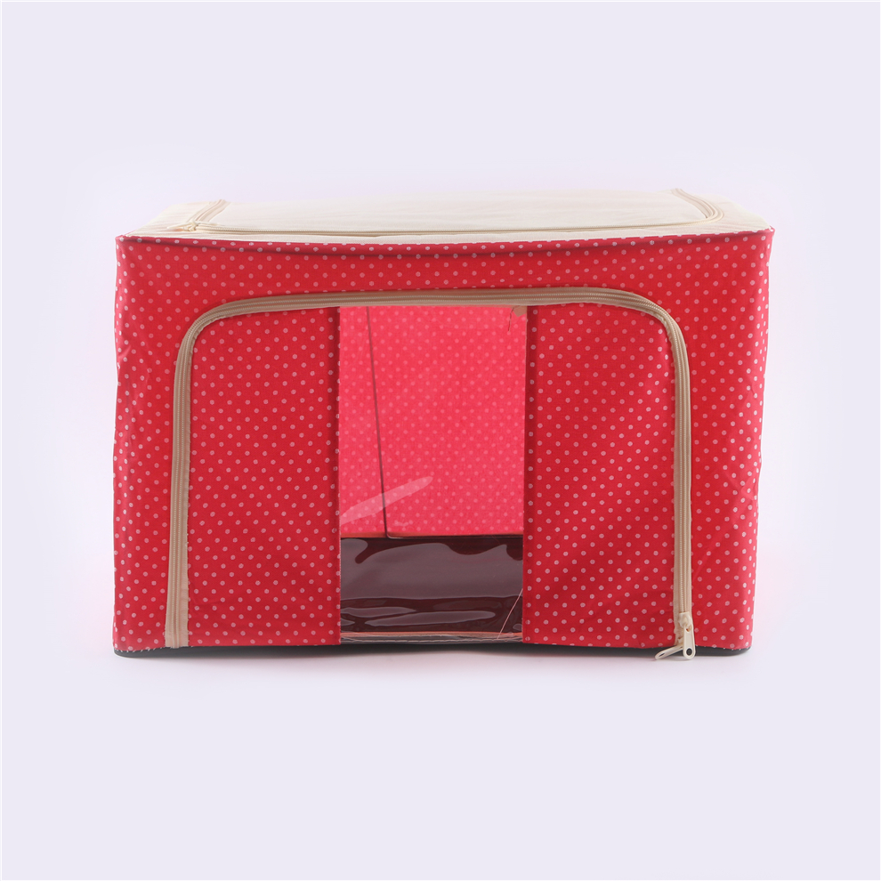 牛津布钢架百纳箱