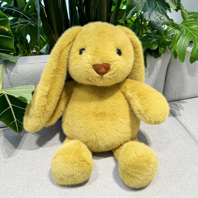 米貂兔子玩偶公仔长耳朵兔子毛绒玩具抱睡礼物女生布娃娃伴手礼秀绒玩具跨境批发详情6