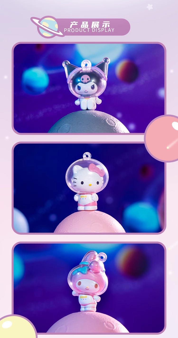 JAKA三丽鸥家族糖果星球系列拼装手办凯蒂猫大耳狗酷洛米帕恰狗详情5