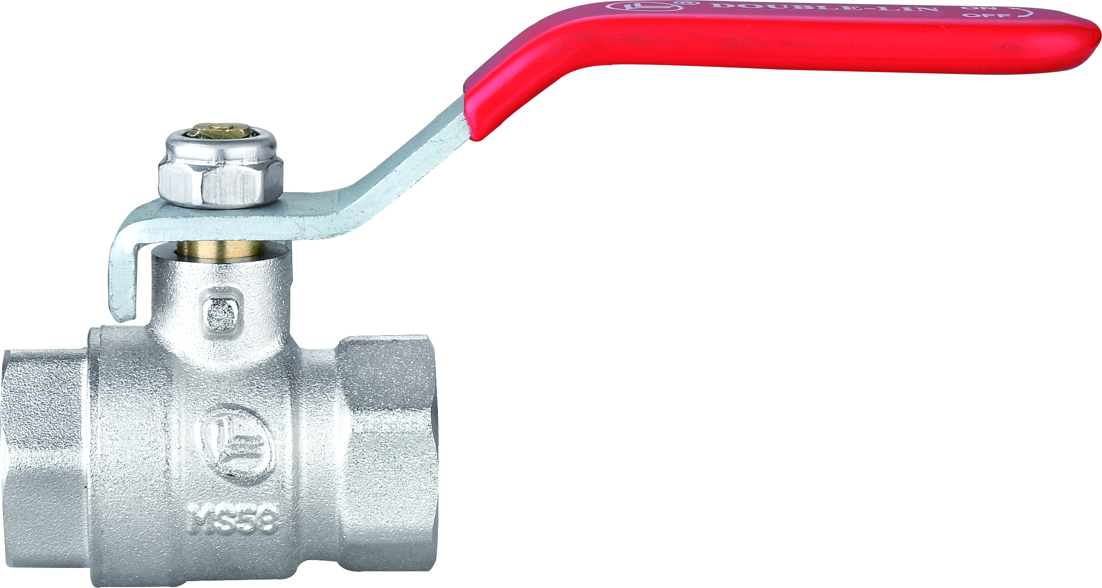 Double-Lin LL1001 1/2" PN25 Brass Ball Valves 铜球阀