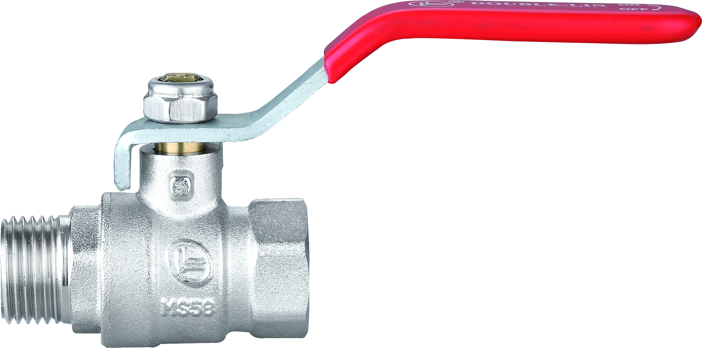 Double-Lin LL1003 1/2" PN25 Brass Ball Valves 铜球阀