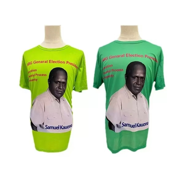 Election uniforms, advertising shirts, advertising T-shirts, African T-shirts details Picture