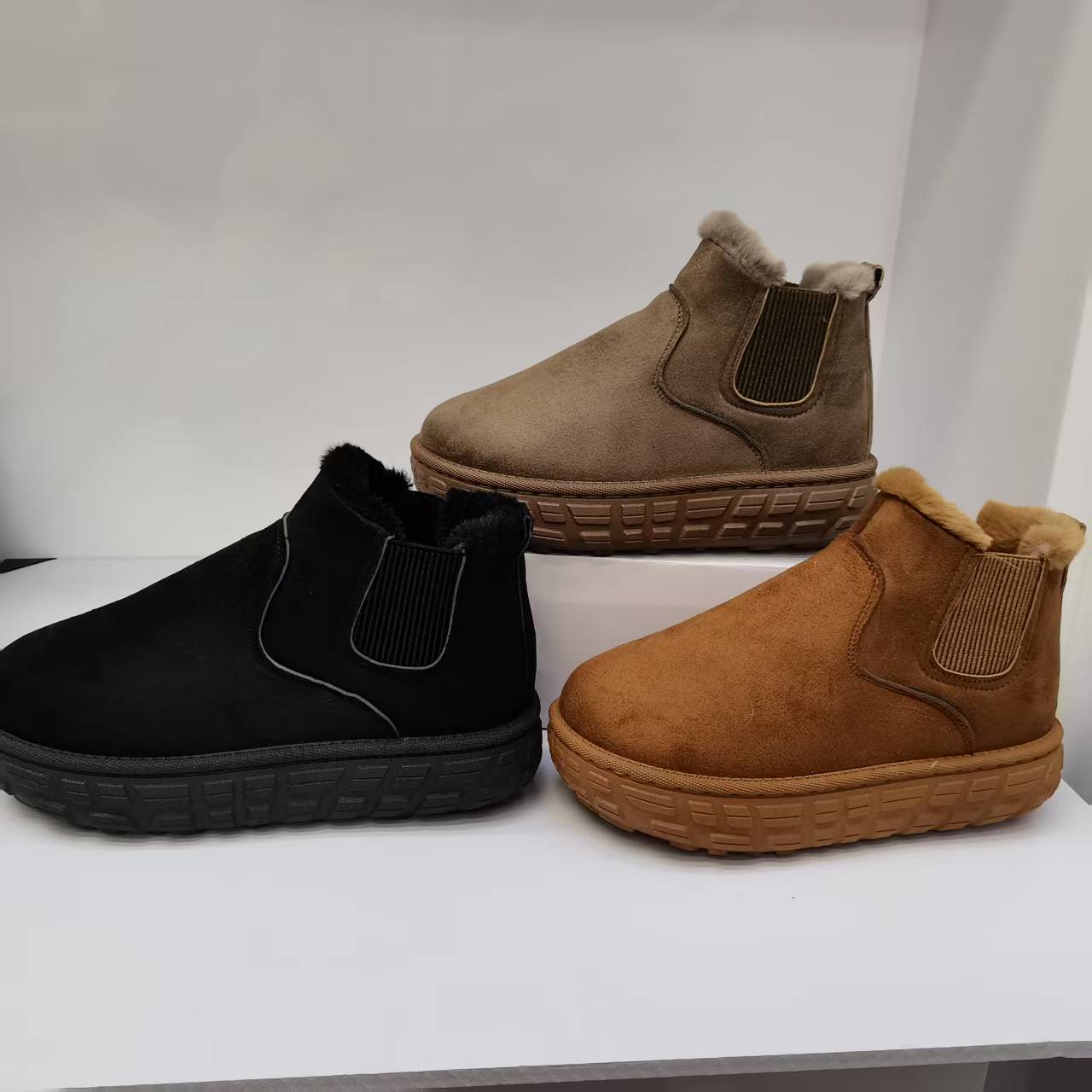 雪地靴女式大棉橡胶厚底舒适保暖2024冬季新款snow  boots