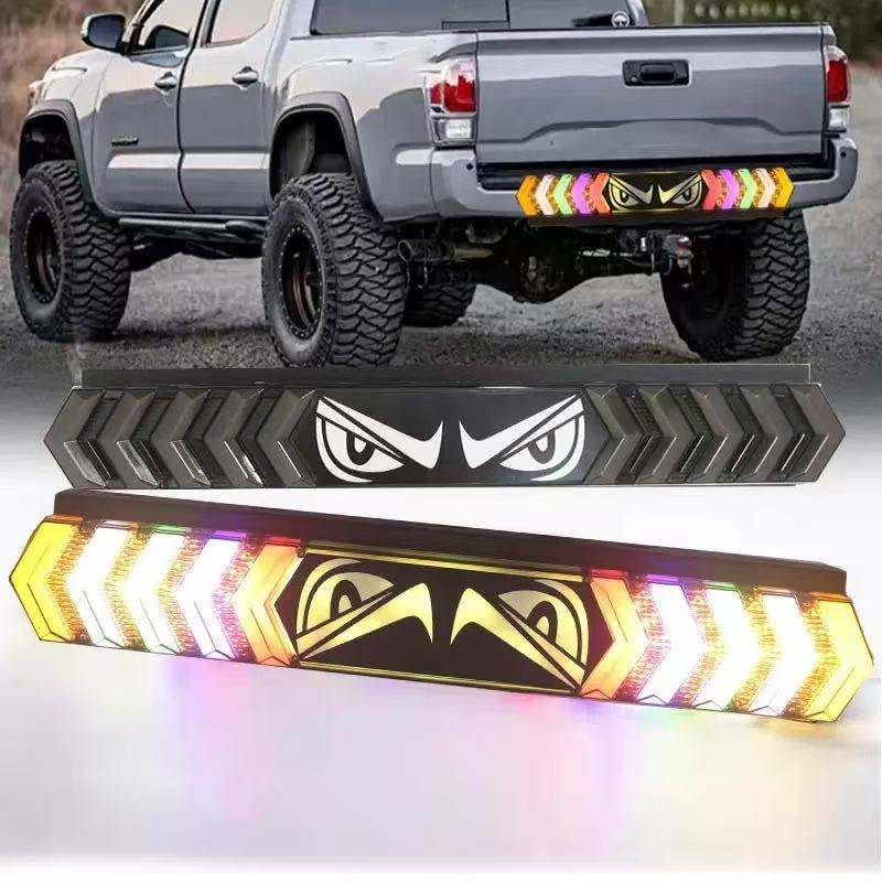 Pickup truck taillights, RGB color light turn signals, 12V-24V multi-mode lights, brake lights, car ranger running lights pic 5