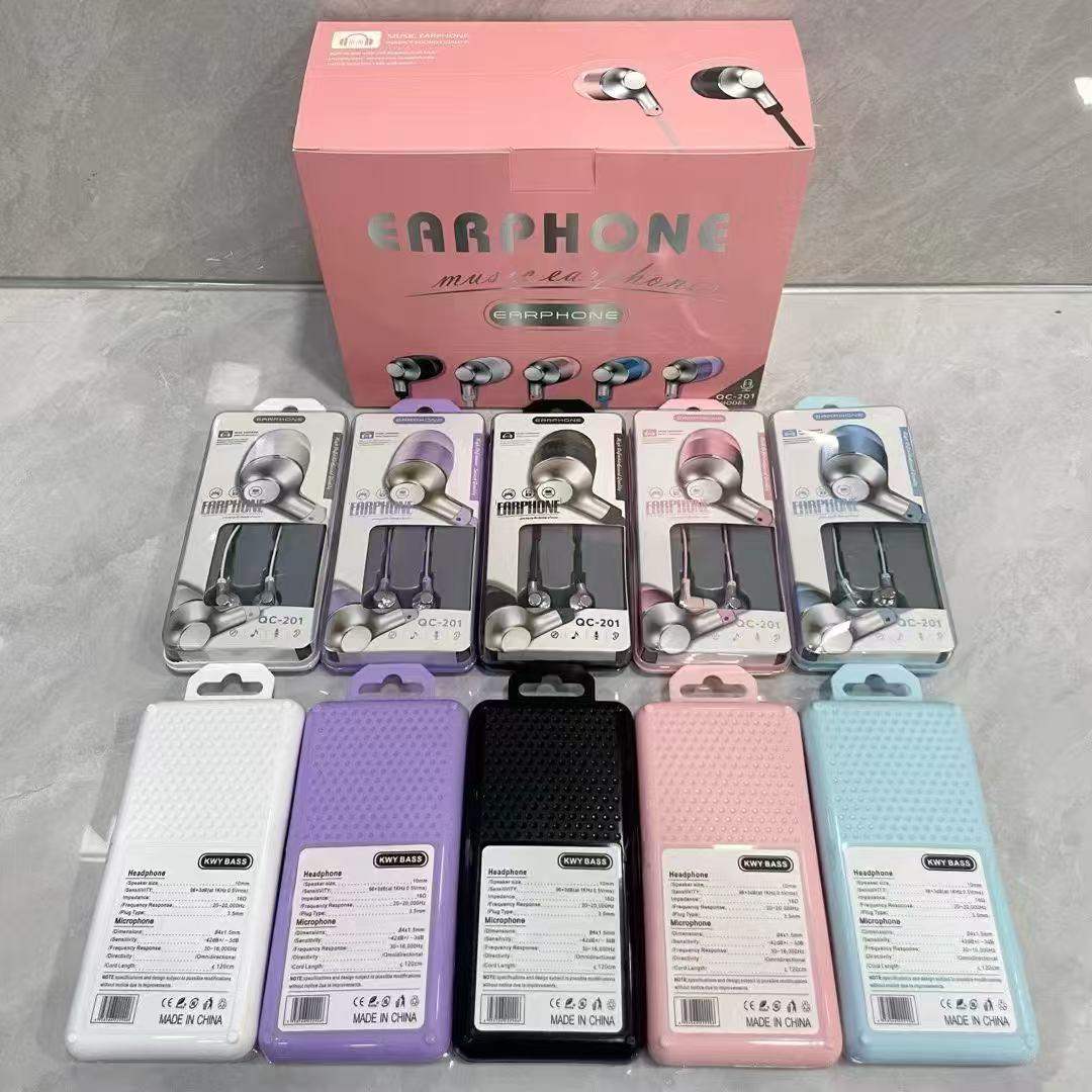 重低音有线耳机手机入耳式线控耳机适用华为type-c安卓耳机品牌