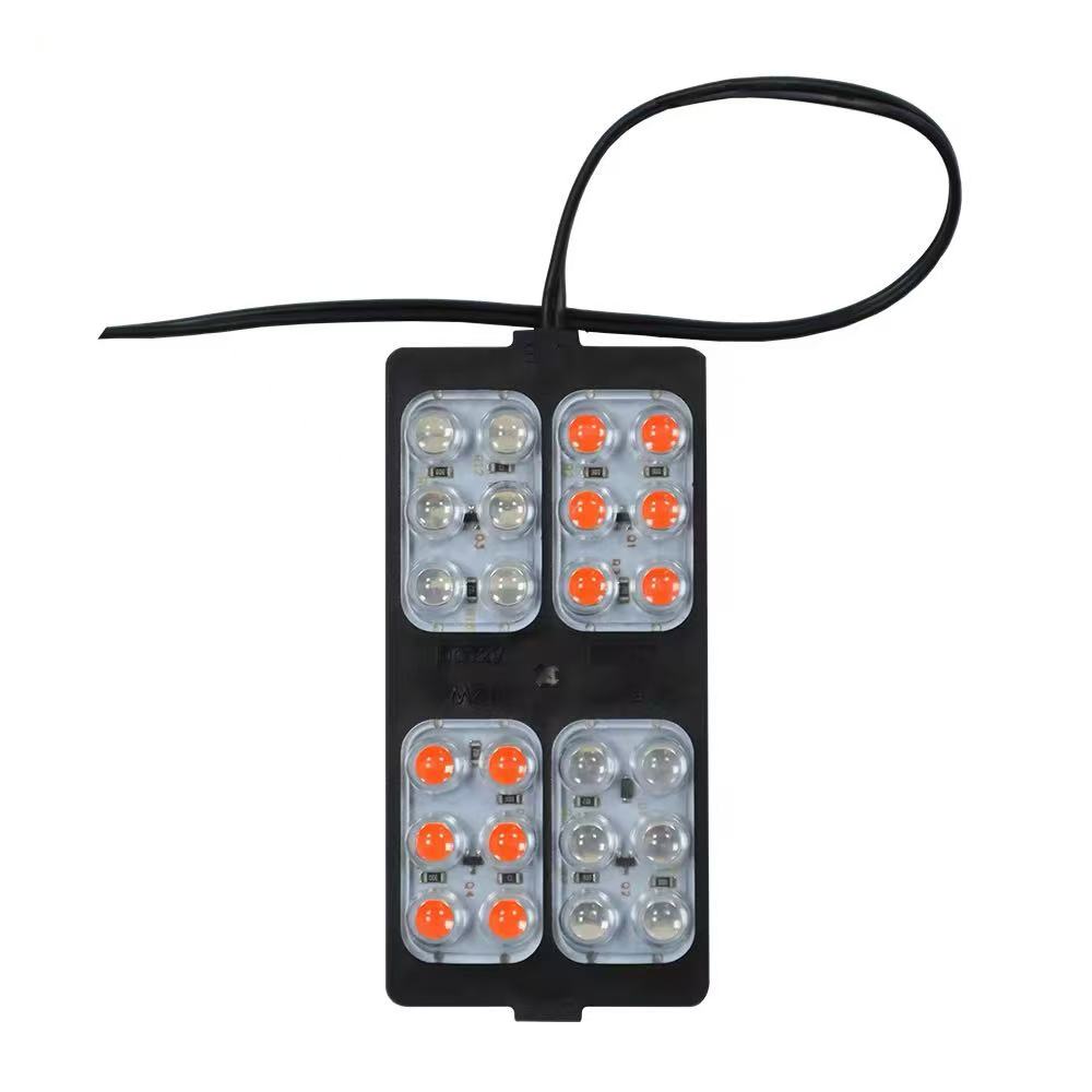 Yiwu motorcycle LED flashing lights, lens flashing warning lights, module lights, Doudou lights, truck side lights pic 4