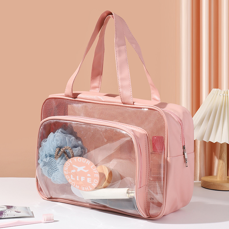 游泳健身包PU干湿分离大容量运动沙滩建设专用包旅行手提袋子男女 详情图6