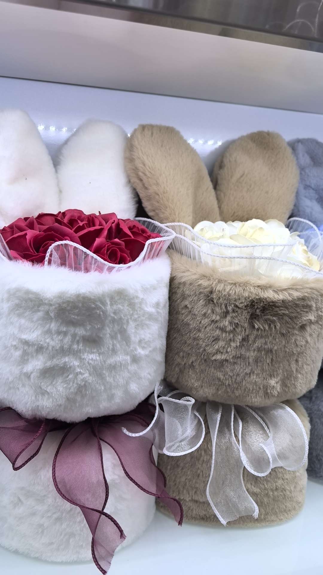 玉兰花藤居家装饰 假花仿真花工艺品 清明花塑料制品 礼品装饰品 仿真花瓣精致逼真 室内外装饰用品