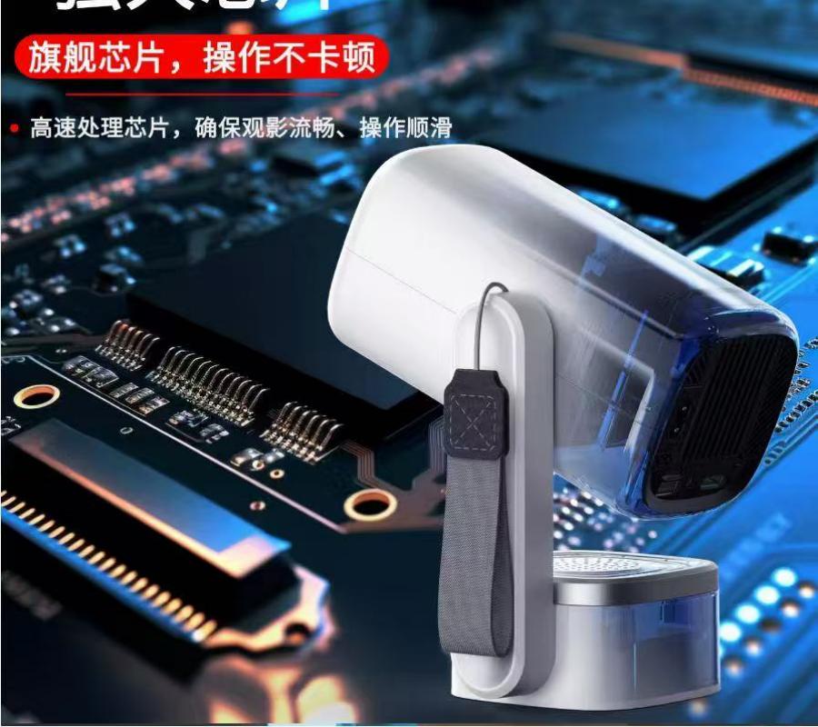 爆款投影仪跨境专供安卓11智能系统蓝牙5G双频家用高清炮机投影仪