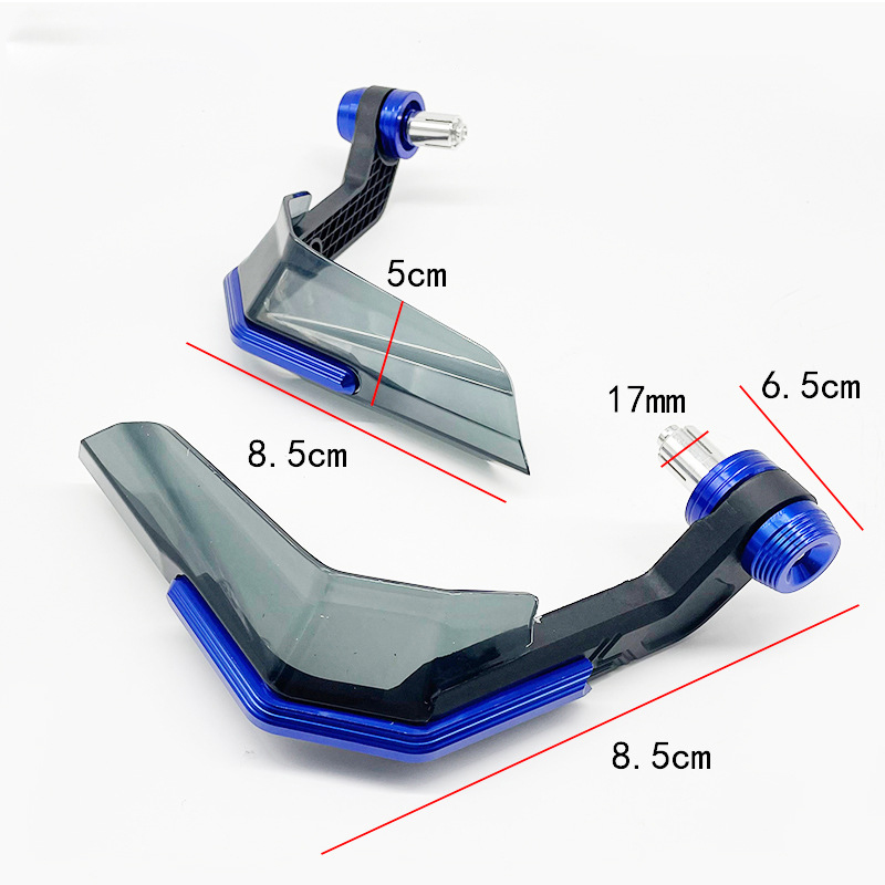 Motorcycle hand guard horn windscreen decorative hand guard windproof protective cover Aluminum alloy electric motorcycle general purpose details Picture