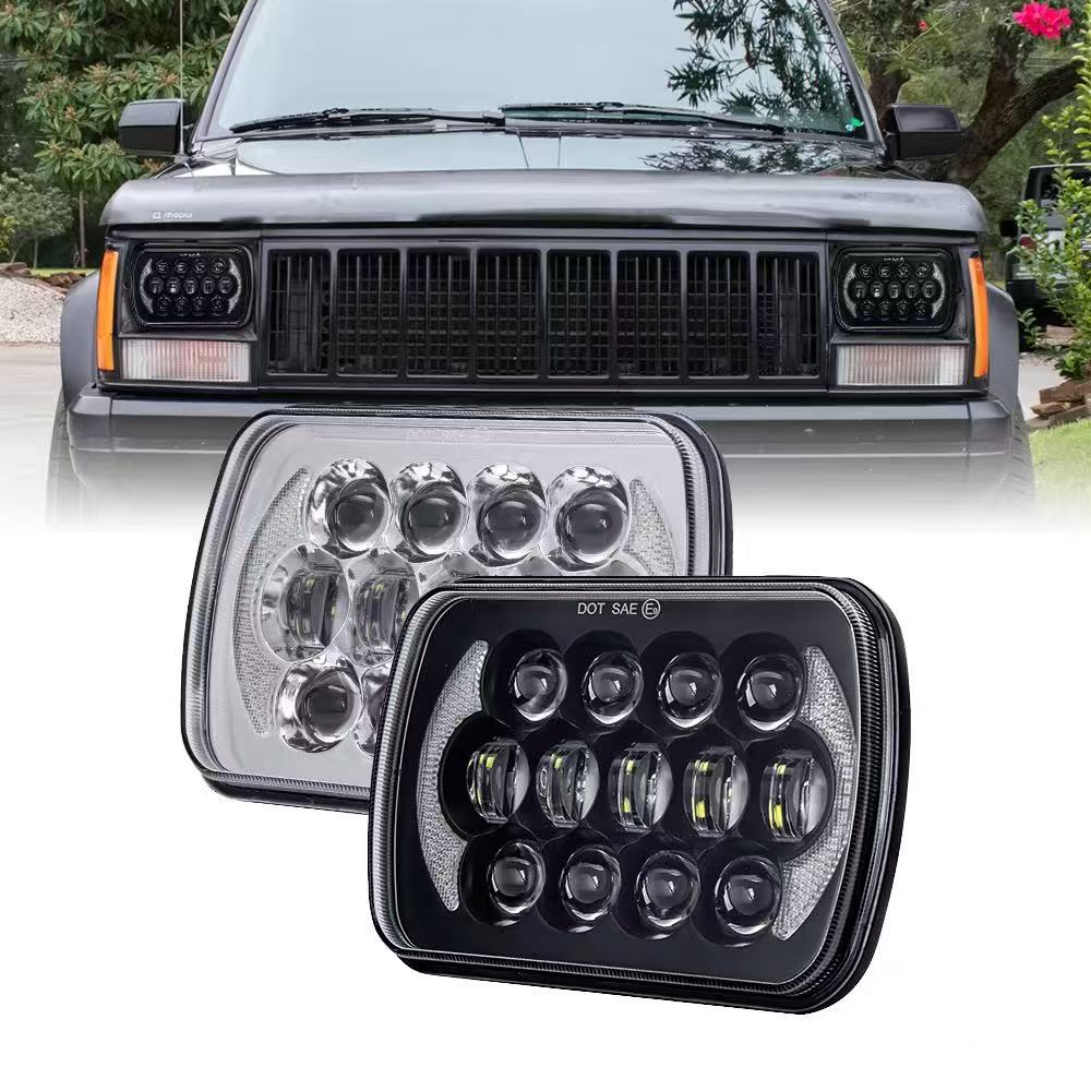 Yiwu LED headlights, off-road vehicle lens lights, 7-inch daytime running lights, round lights, and pickup truck lights are available in various styles Application Scenario