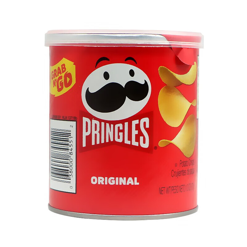 包邮！美国品客烧烤味薯片37g爱吃星星的猫进口休闲零食膨化食品详情10