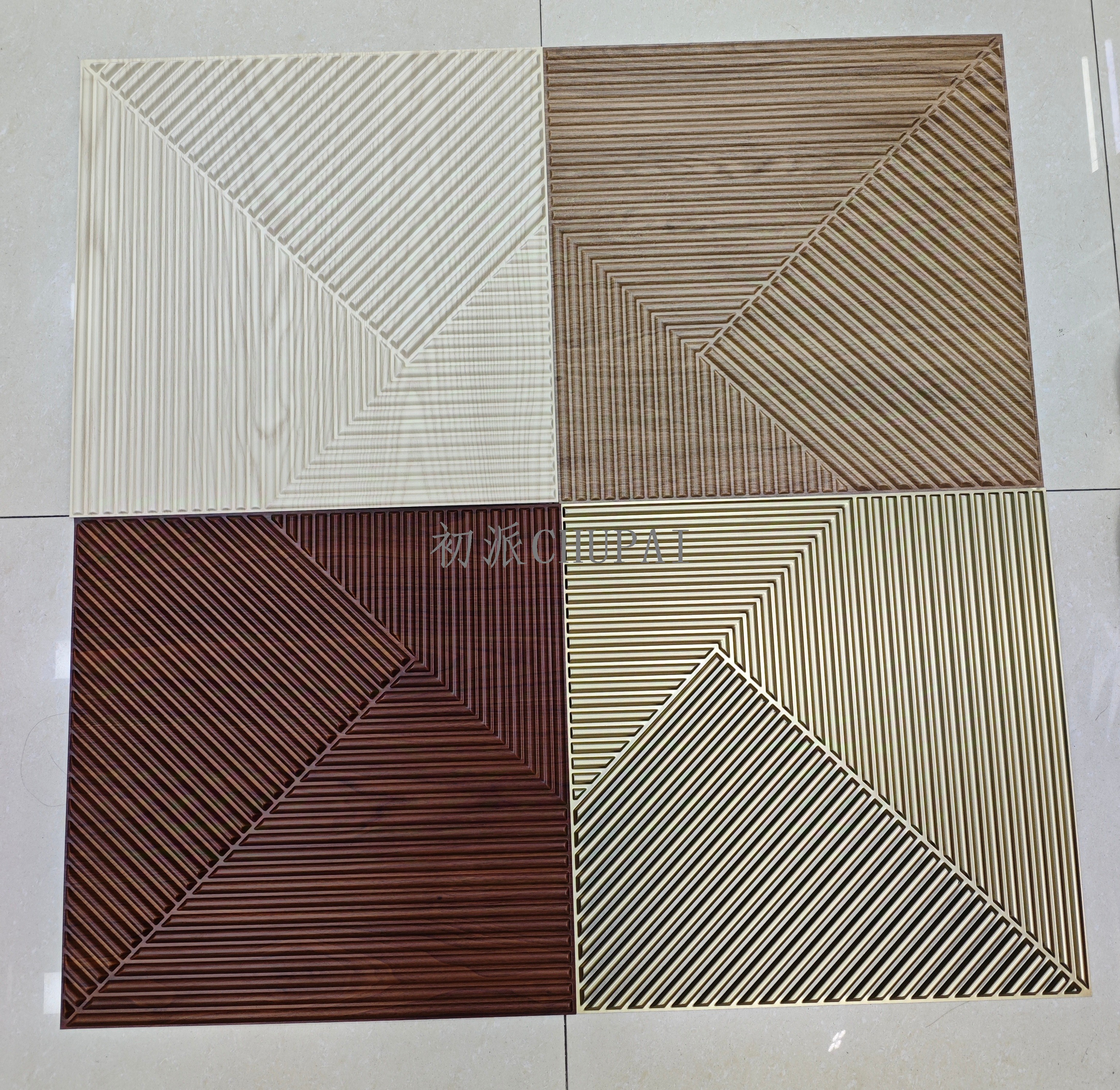 外贸跨境PVC3D墙板防水潮立体墙板背景墙贴装饰三维板wall panel