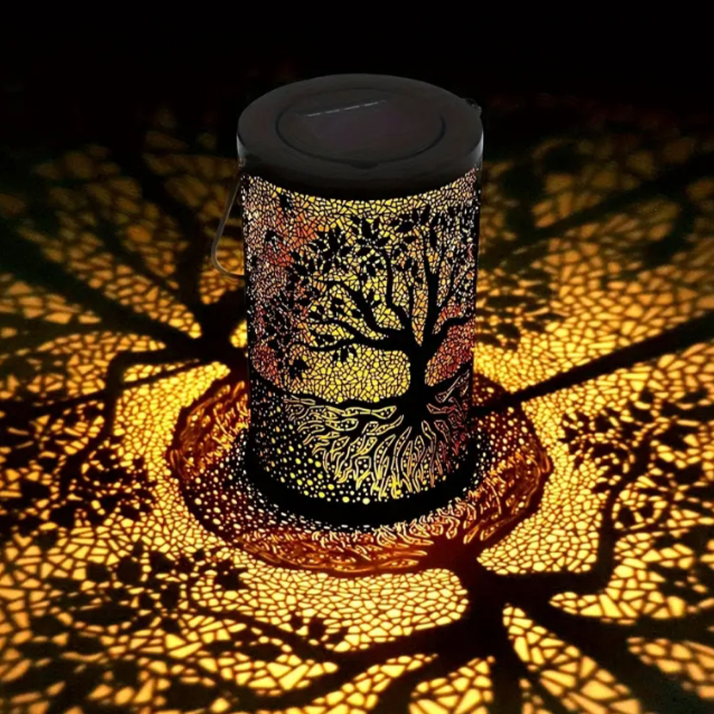 KINSACH Star Source Life Tree Patterned Table Lamp Specification image
