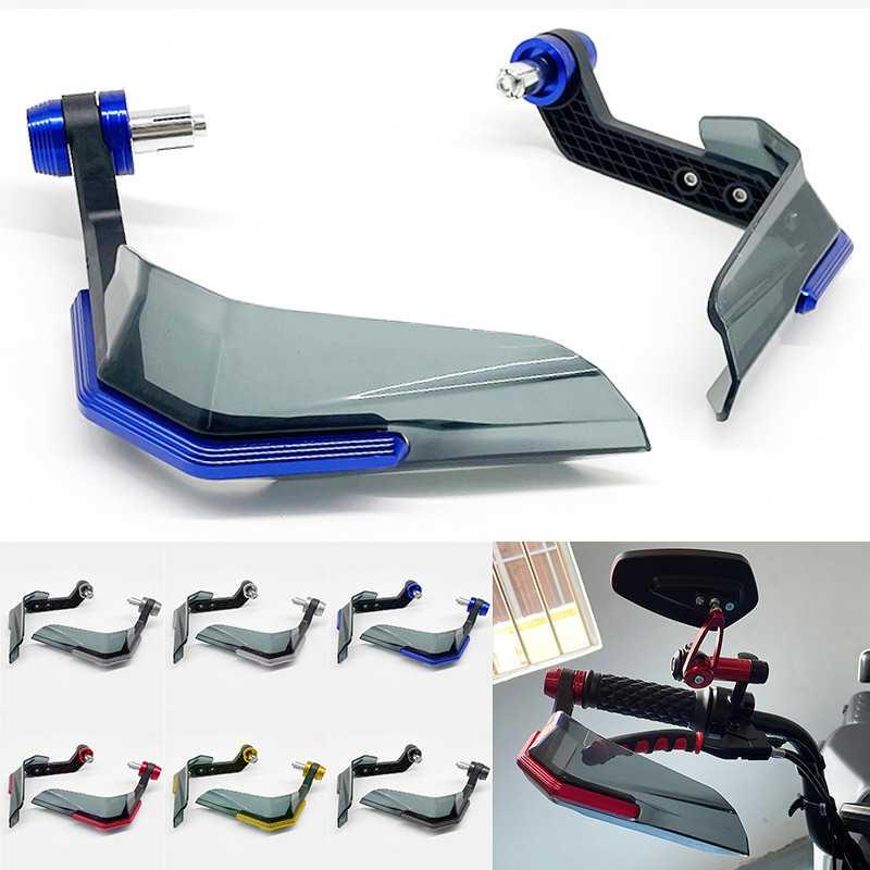 Motorcycle hand guard horn windscreen decorative hand guard windproof protective cover Aluminum alloy electric motorcycle general purpose full figure