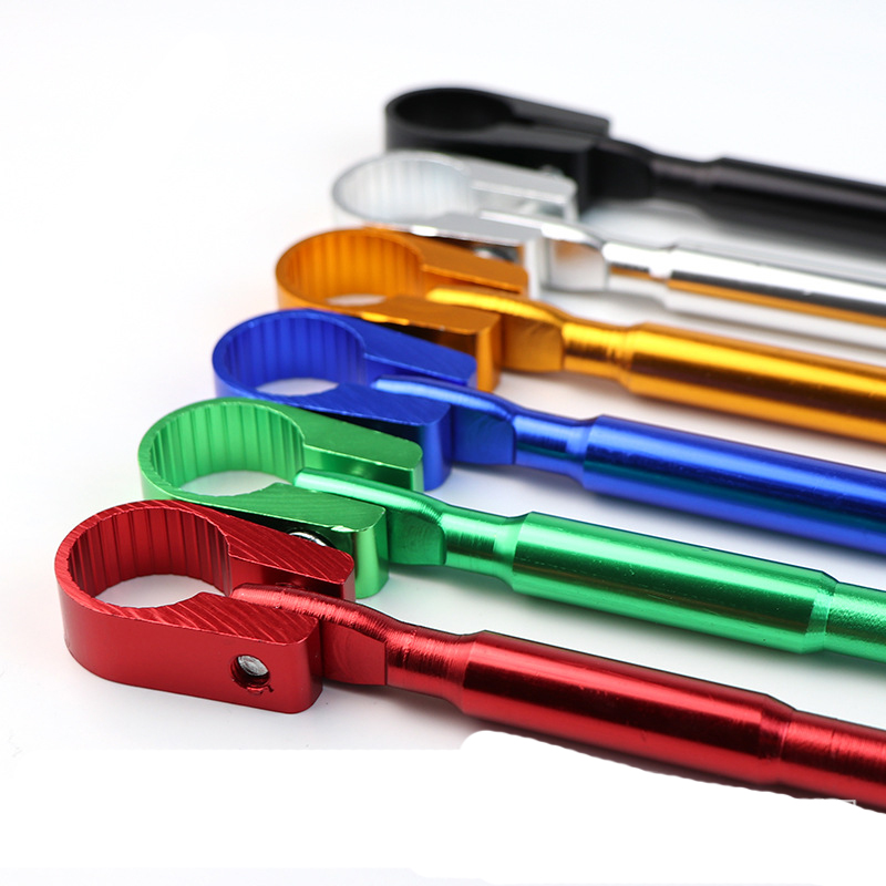 Motorcycle balance rod aluminum alloy tap expansion bracket reinforcement crossbar handlebar general accessories pull rod wholesale Specification drawing