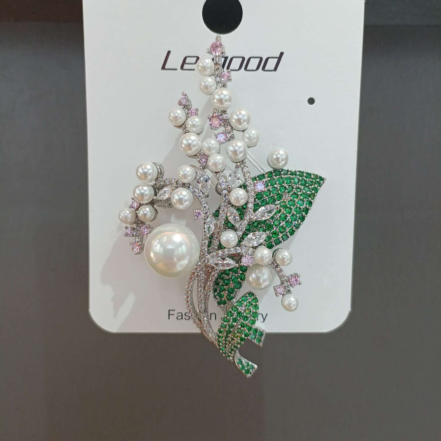 Lujo color zircon broche Item Picture