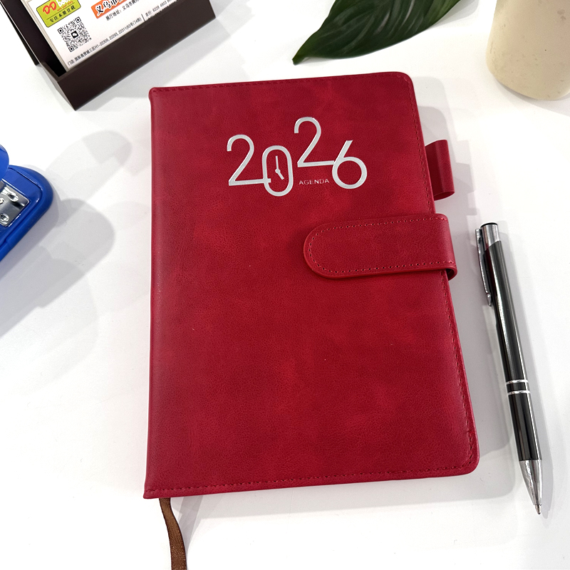 新款2026商务年历本笔记本支持西语阿语法语英语等可定制