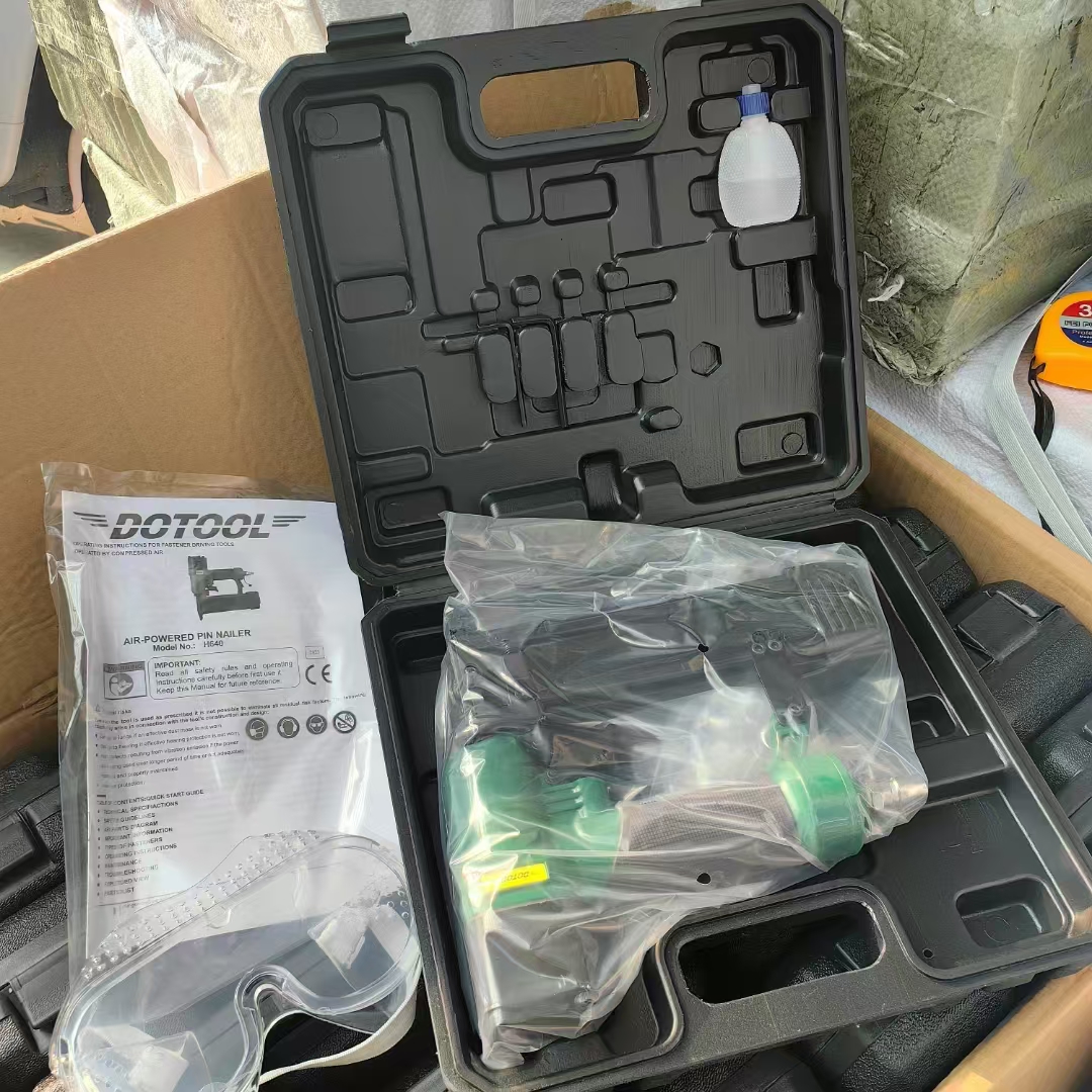 DOTOOL factory direct pneumatic nail gun H640 mosquito nail gun woodworking nail gun home improvement Specification drawing
