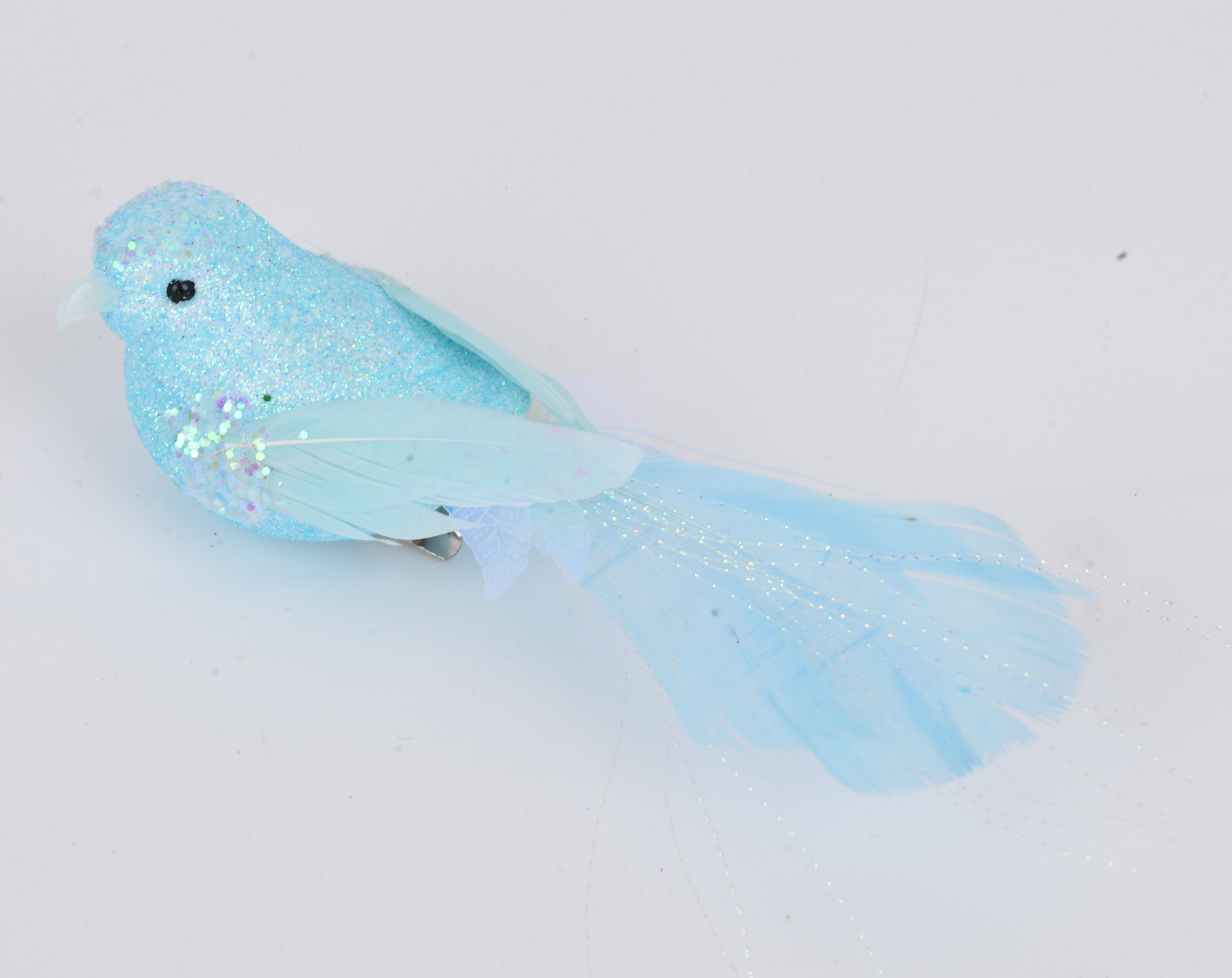 الريش المتعدد الألوان TM25039 عصفور الريش الحقيقي 40CM مزخرفة بالحدائق Specification image