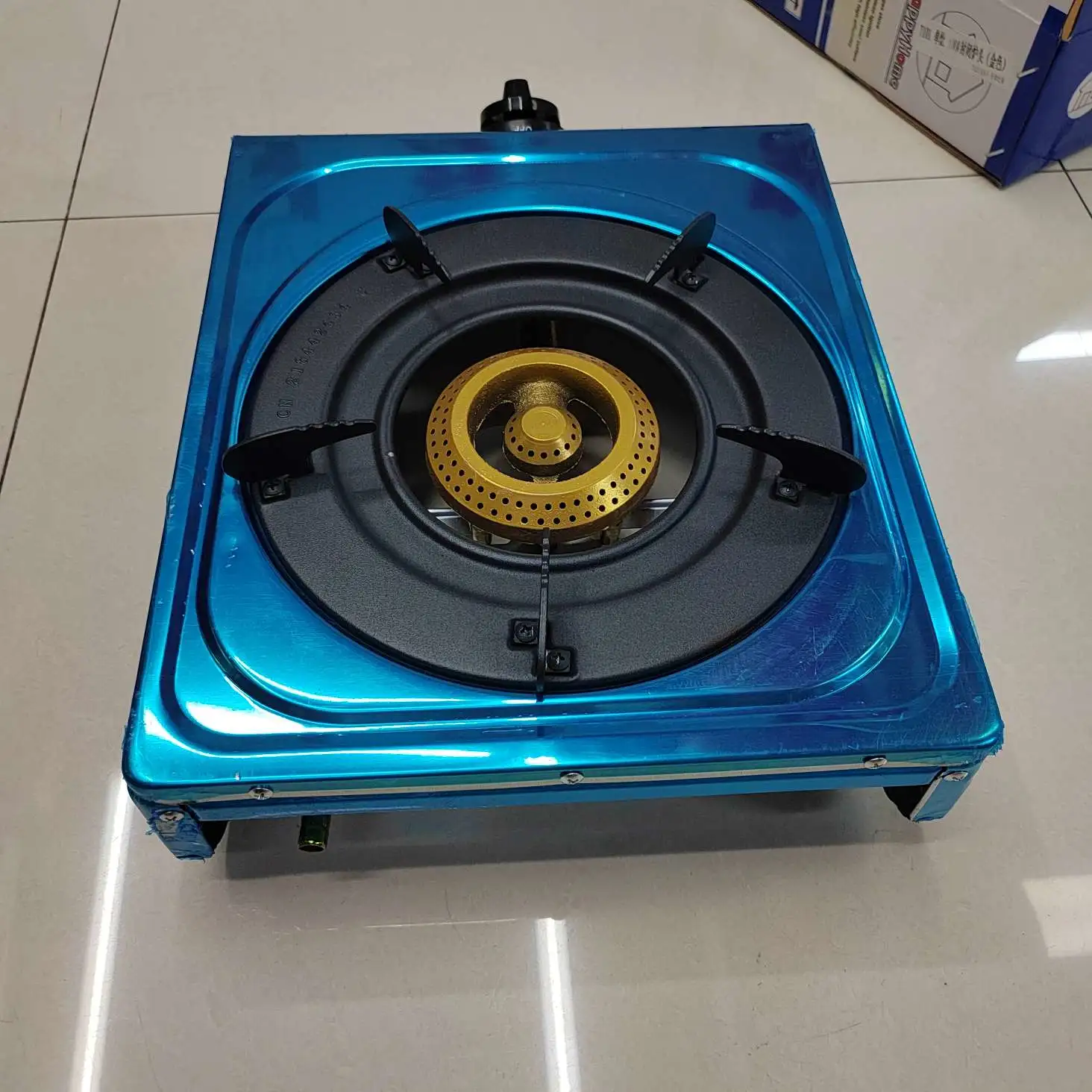 Export single-gun old-fashioned and old-style stove, household gas stove accessories, gas stove accessories, single-tube fierce stove head, golden gas stove detail image 6