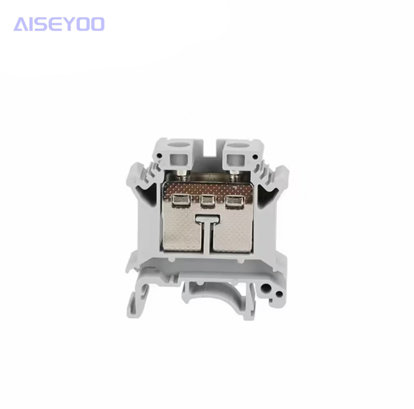 纯铜件导轨式UK-16N 电压接线端子排4- 16MM平方 蓝色 灰色详情6