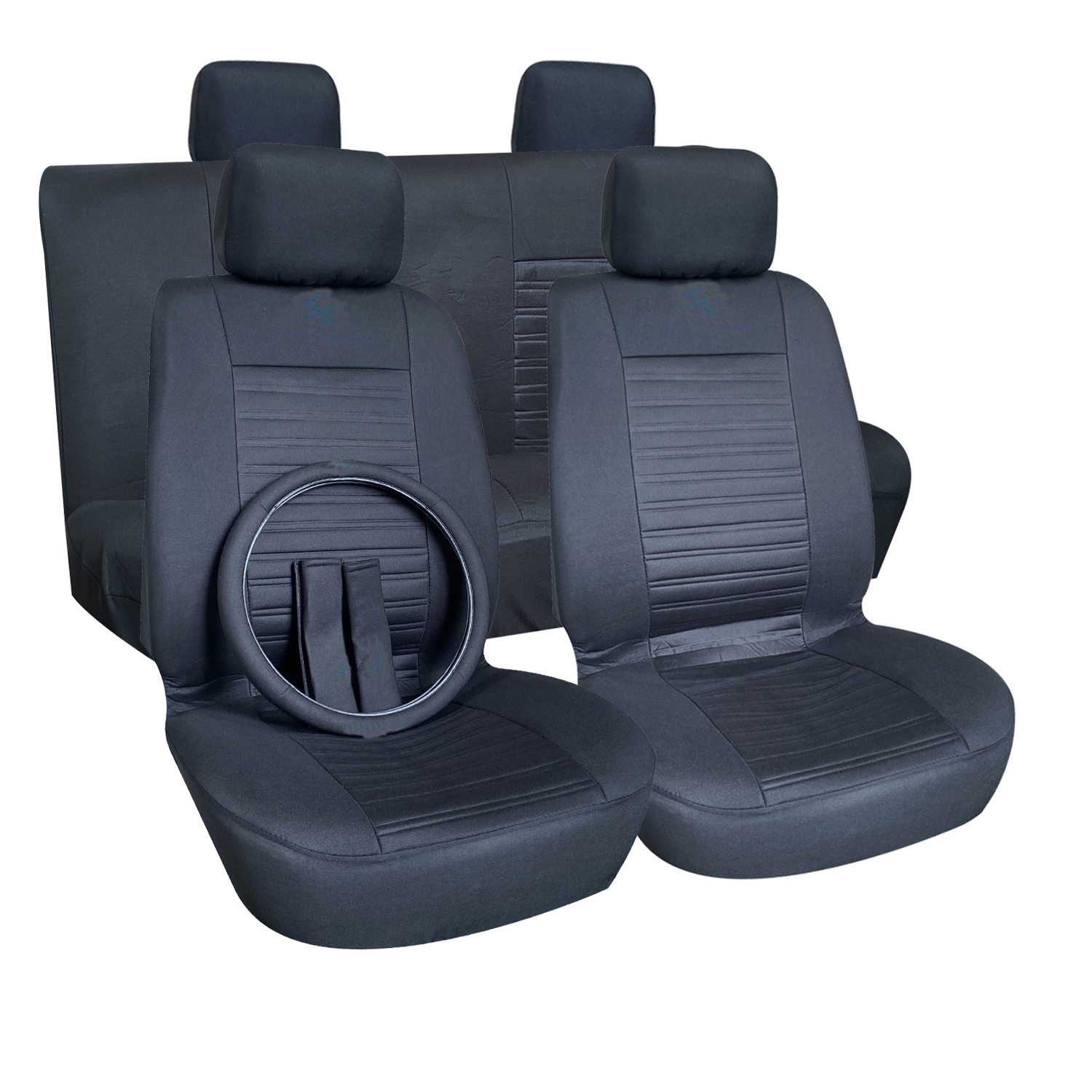 工厂直出电商爆款汽车座套五座全包 四季通用 涤纶 压花 汽车座套