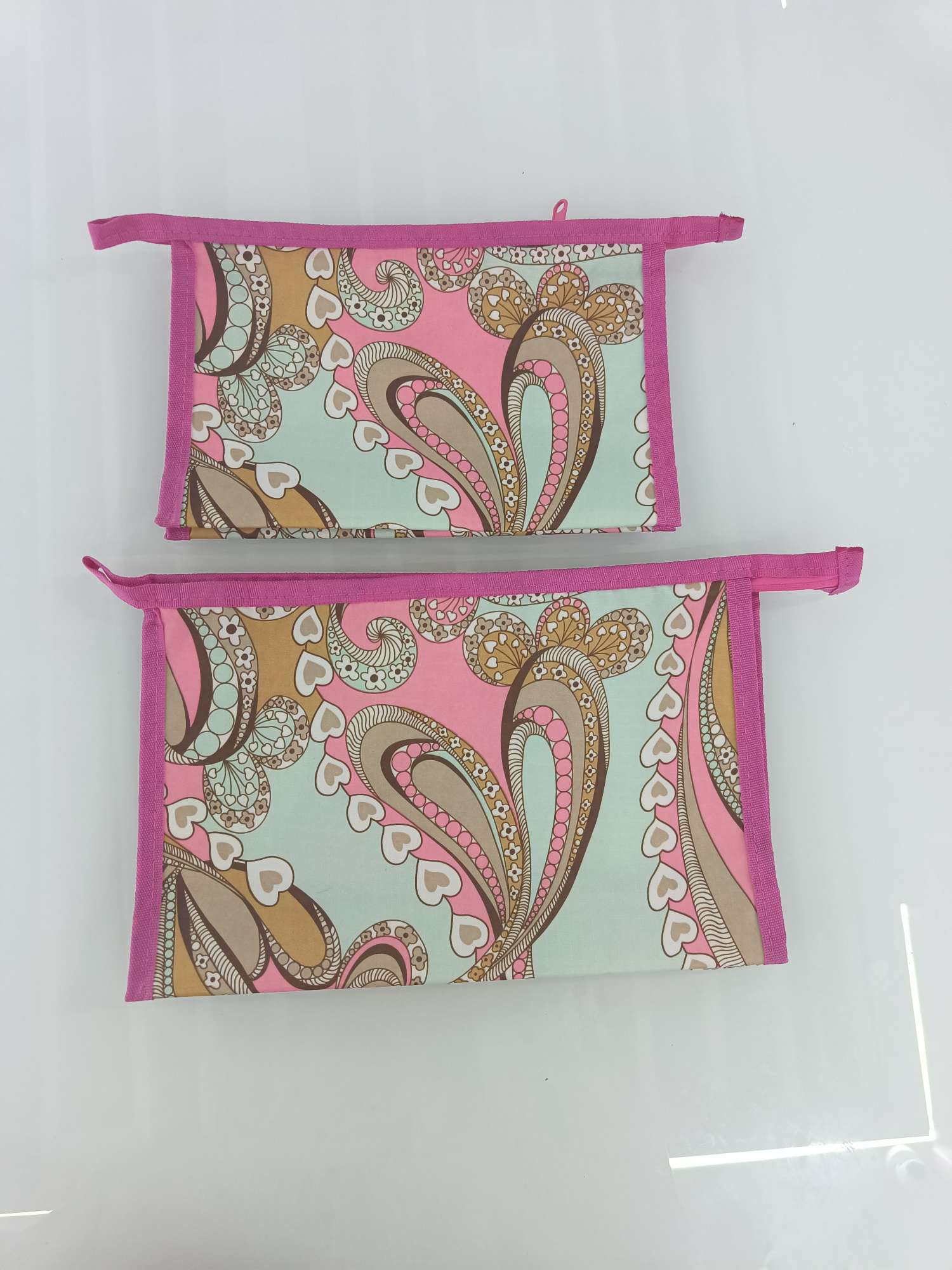 新款化妆包多色图案时尚可爱仿水料小公文包化妆袋多种功能厂家供应 