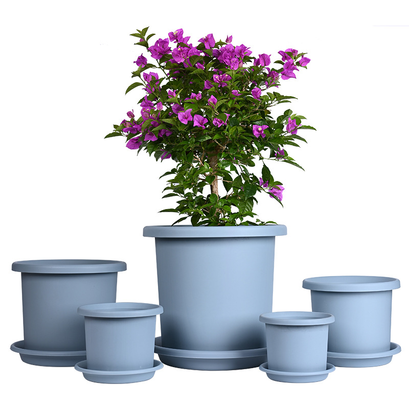 花盆   家庭阳台种菜种花长方形种植槽 塑料种2