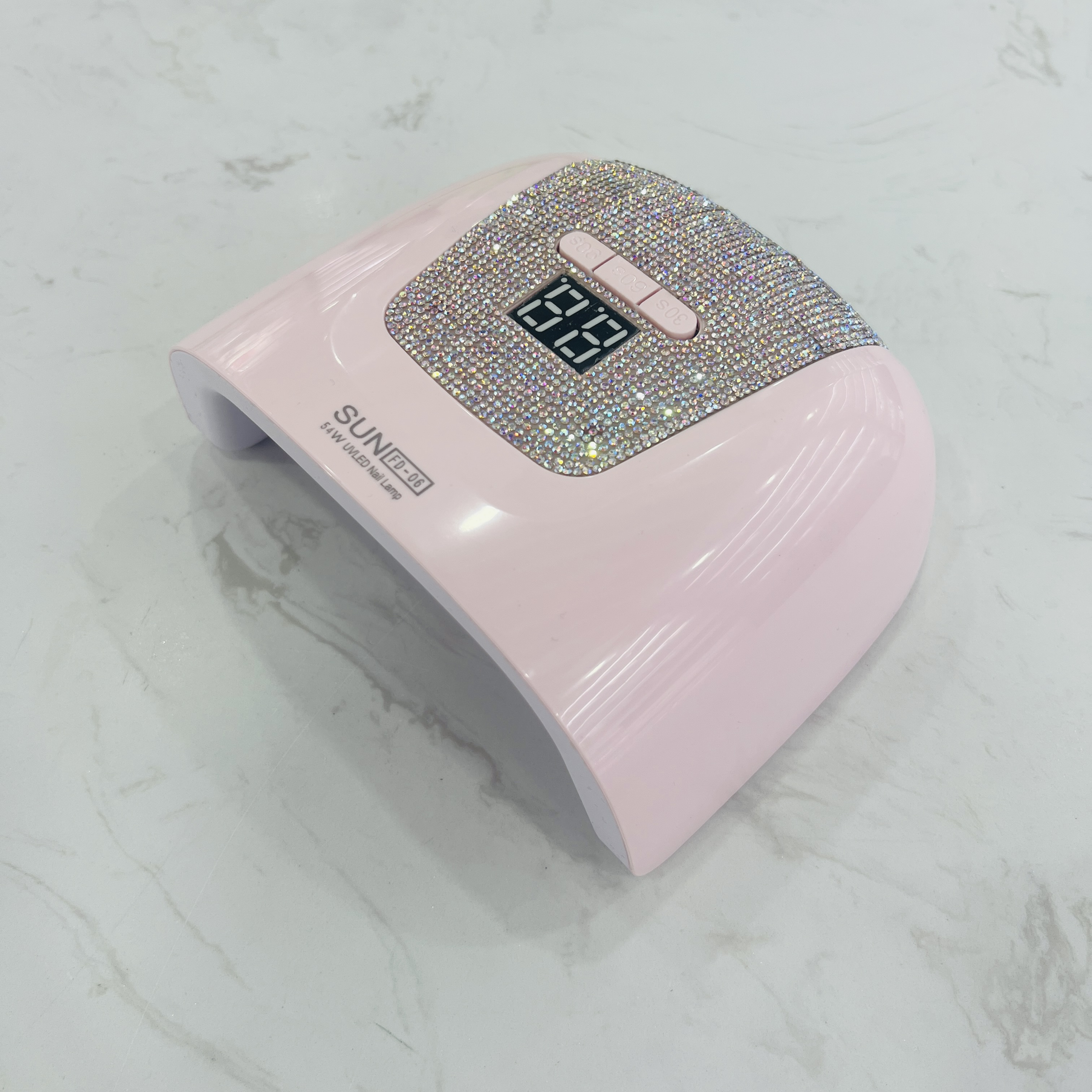 The new USB nail lamp with a mini portable 54W nail baking lamp features intelligent sensing and 3-time setting details Picture