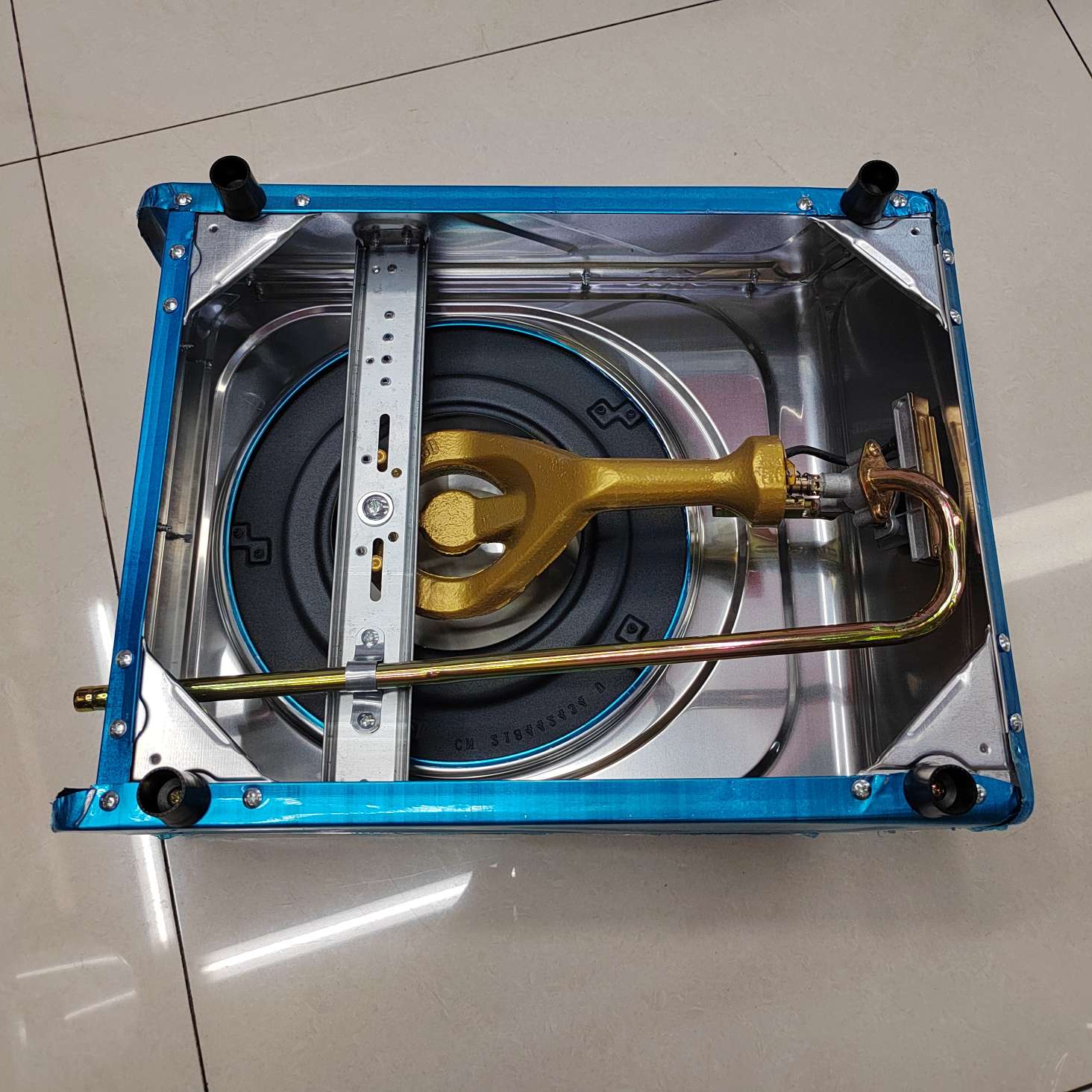 Export single-gun old-fashioned and old-style stove, household gas stove accessories, gas stove accessories, single-tube fierce stove head, golden gas stove detail image 5