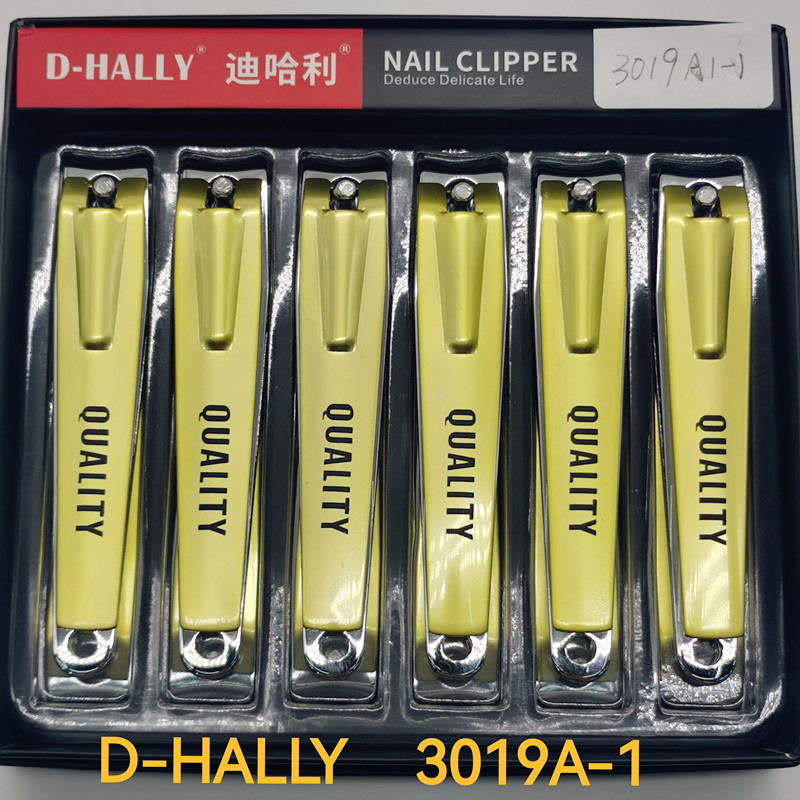 指甲刀指甲钳指甲剪 D-HALLY迪哈利3019A金色加长加大款外贸东南亚中东南美欧洲非洲