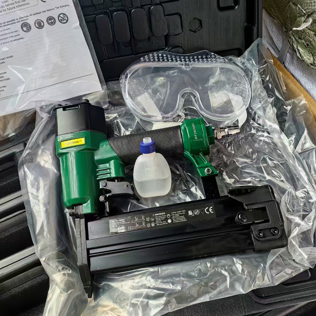 DOTOOL factory direct pneumatic nail gun H640 mosquito nail gun woodworking nail gun home improvement details Picture