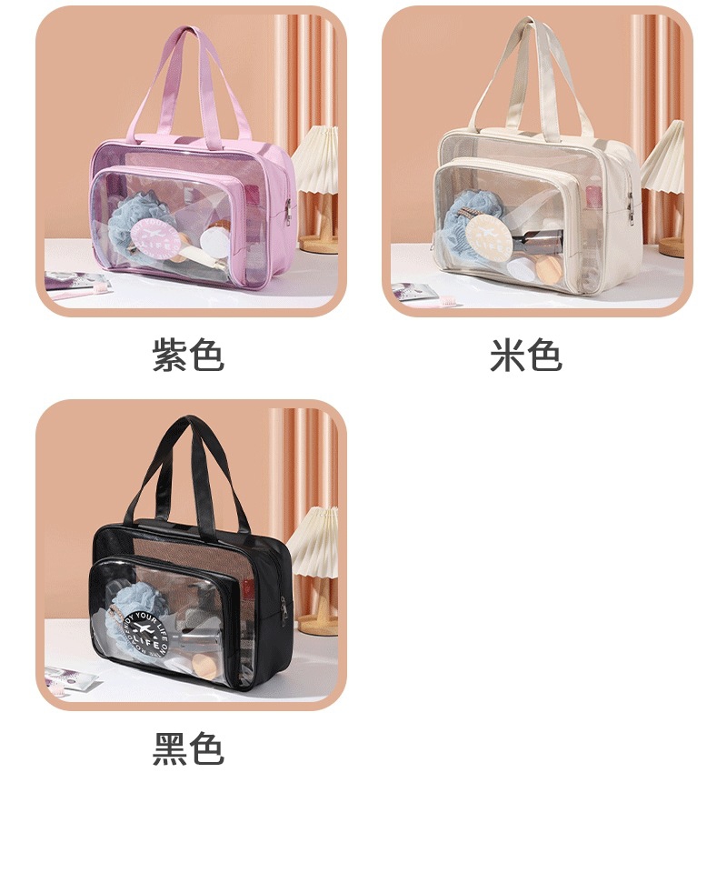 游泳健身包PU干湿分离大容量运动沙滩建设专用包旅行手提袋子男女 详情图10