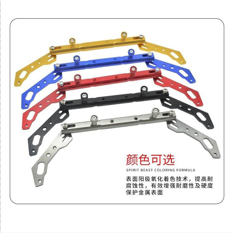 Electric motorcycle rearview mirror general accessories crossbar faucet balance rod mirror seat expansion reinforcement expansion bracket details Picture