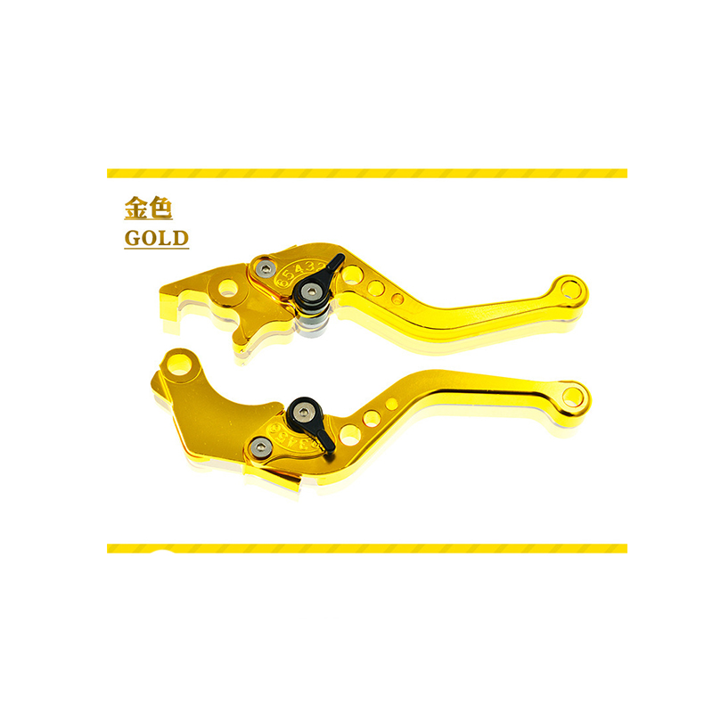 Universal motorcycle parts: CNC brake handlebars, 6-speed single-adjustable short handle clutch, horn handle Application Scenario