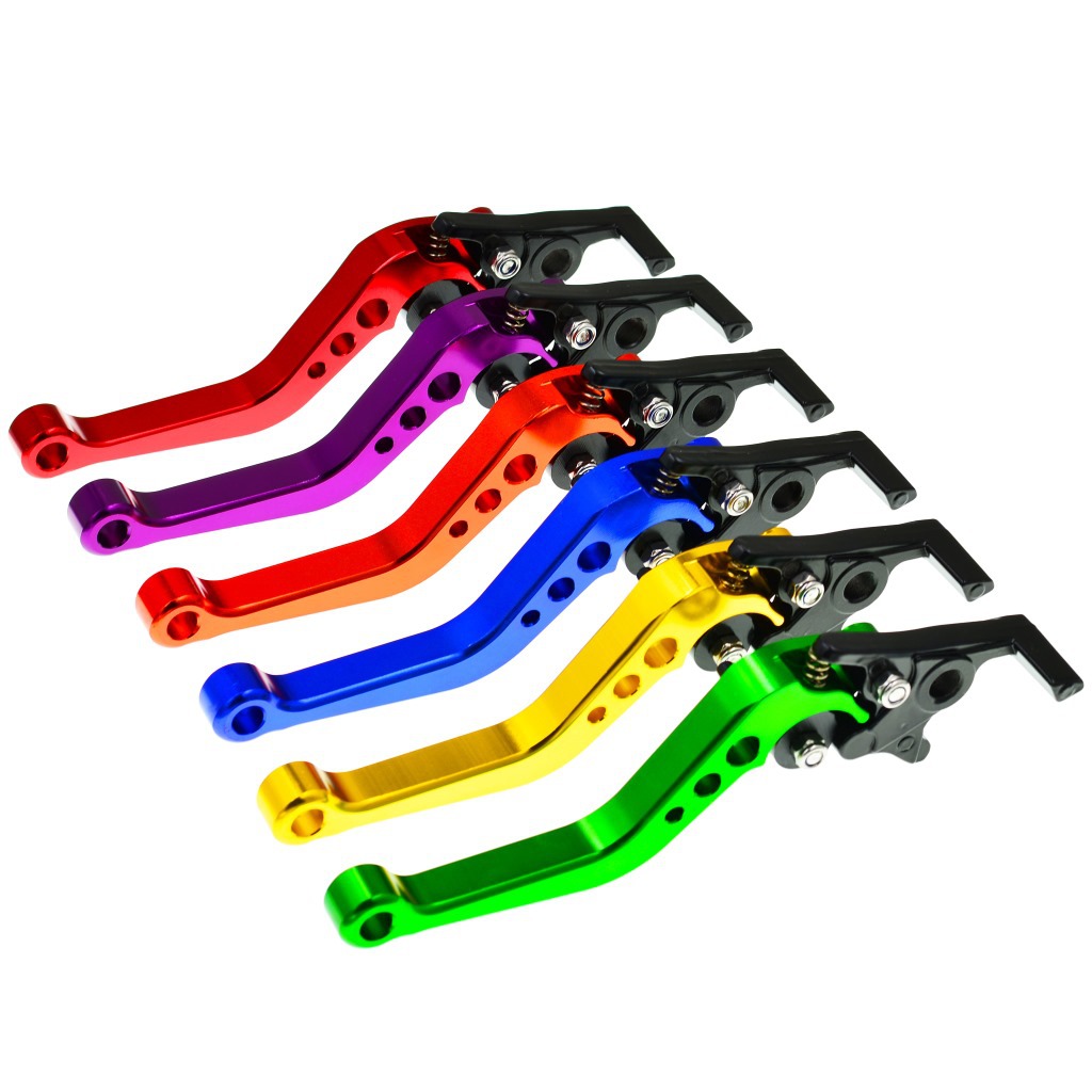 Universal motorcycle handlebar, aluminum alloy front and rear disc brake handle, motorcycle horn brake clutch handle Specification image