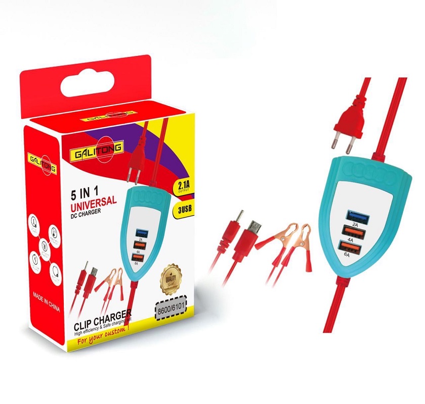 Clip charger, battery clip charger, USB clip charger, mobile phone travel charger Application Scenario
