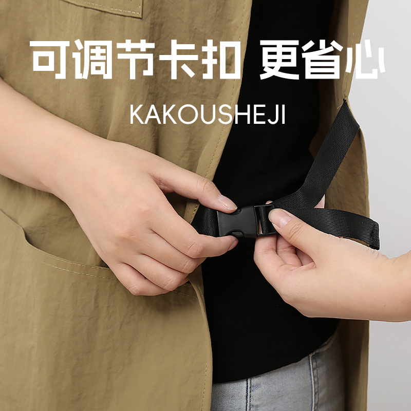 家务围裙、袖套实物图