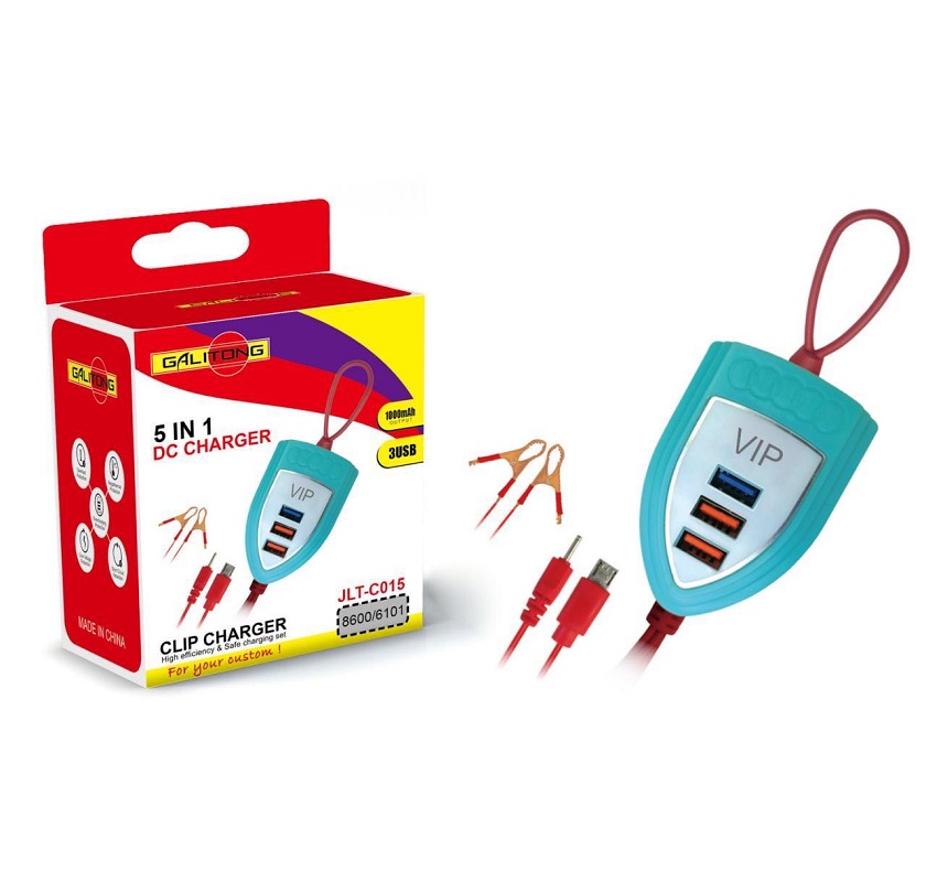USB clip charger, battery clip charger, USB clip charger, mobile phone travel charger Application Scenario
