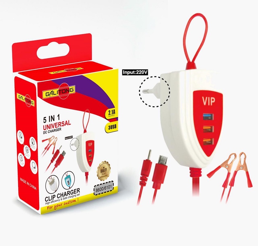 USB夹子充电器 手机旅行充电瓶夹子充 USB夹子充电器 详情6