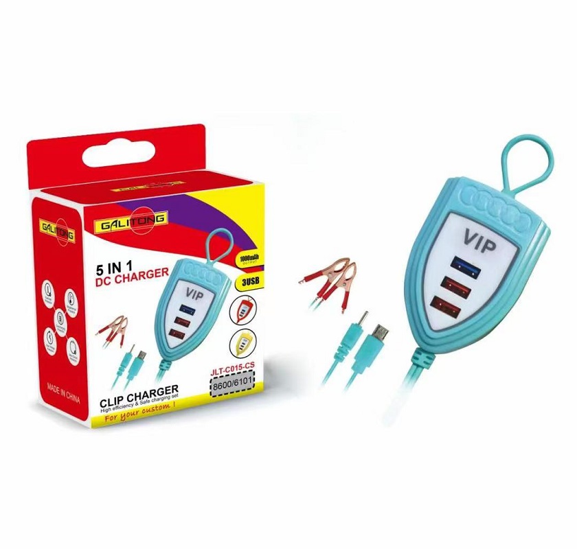 USB夹子充电器 手机旅行充电瓶夹子充 USB夹子充电器 详情5