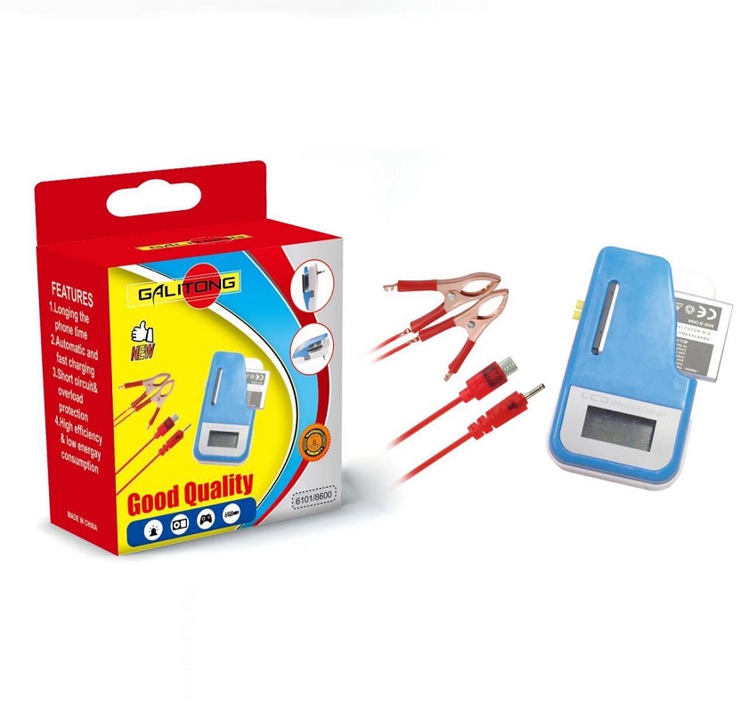 USB port clip charger, battery clip charger, USB port clip charger, mobile phone travel charger Item Picture