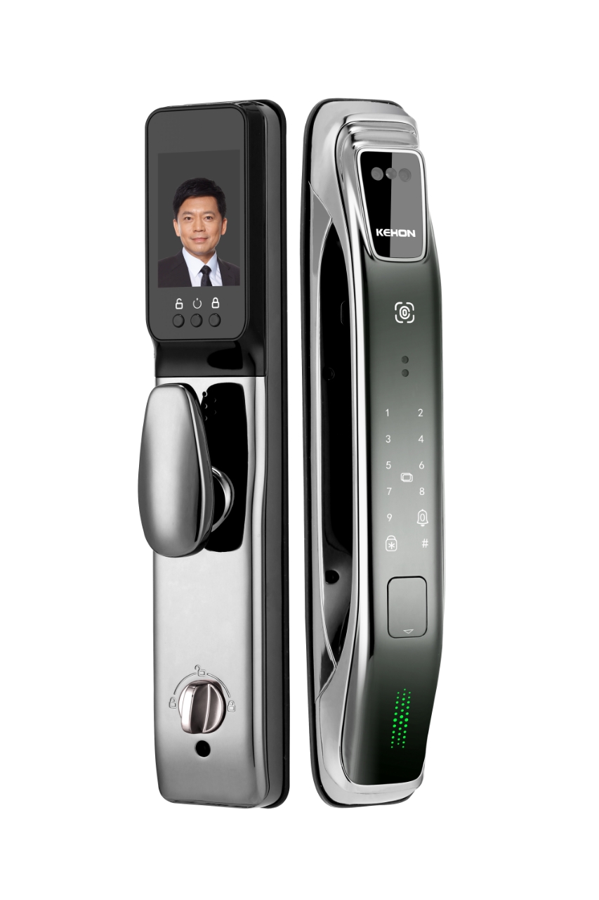 FACE RECOGNITION SMART LOCK智能锁指纹锁智能门锁
