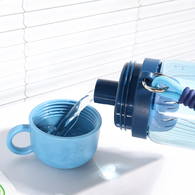 B70-9236 Popular And Cute Water Cup, High-Temperature Resistant Fruit Tea Cup, Tea-Water Separation, Student Sports Water Cup, Outdoor Children's Water Cup details Picture