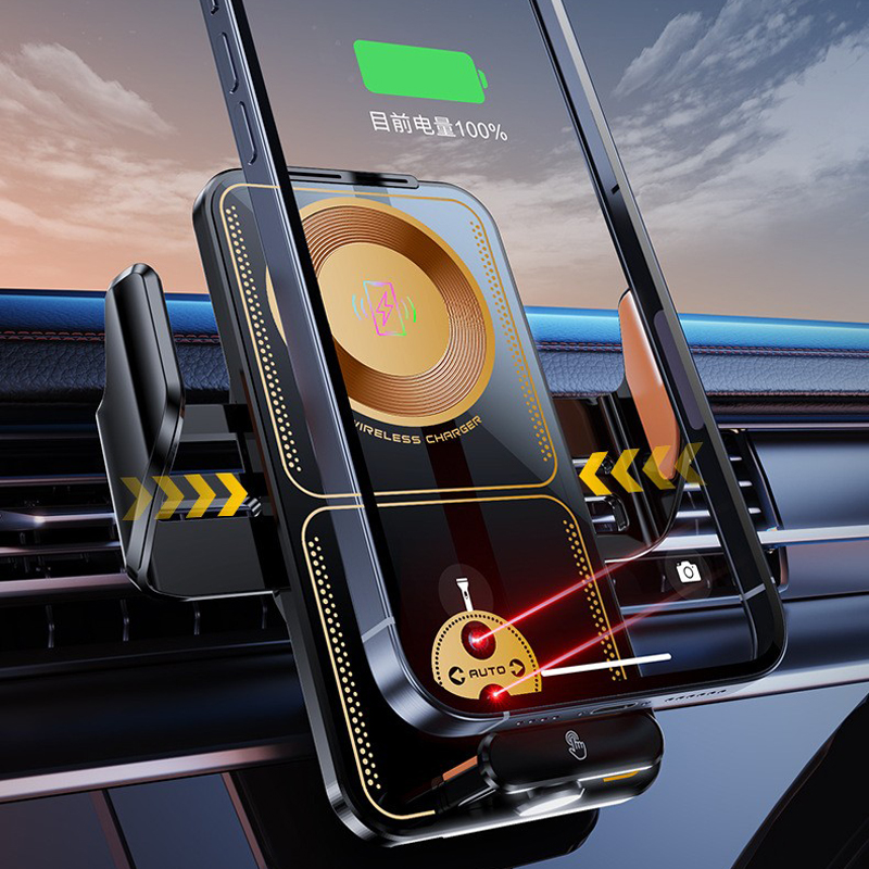 车载手机支架实物图